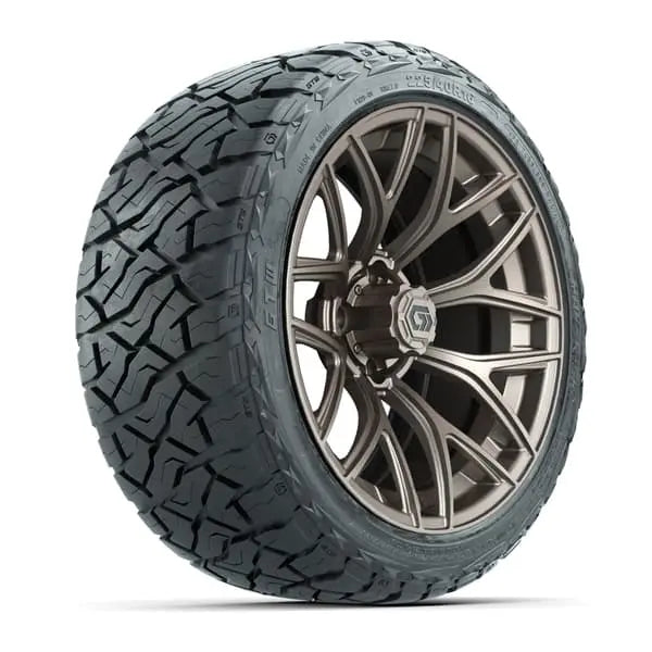 16" GTW Monaco Matte Bronze Wheels with 225/40-R16 Maverick Radial AT Tires