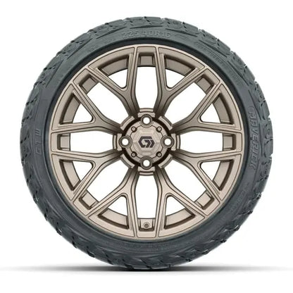 16" GTW Monaco Matte Bronze Wheels with 225/40-R16 Maverick Radial AT Tires