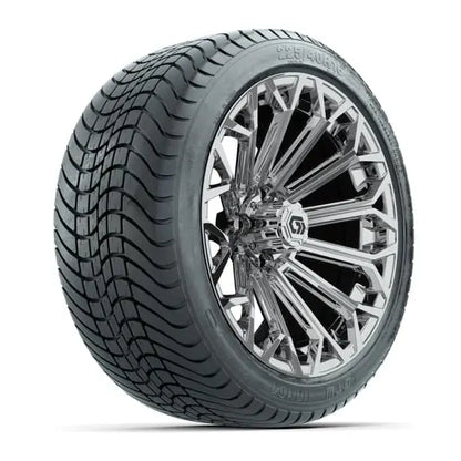 16" GTW Phantom Chrome Wheels with 225/40-R16 Mamba Street Tires