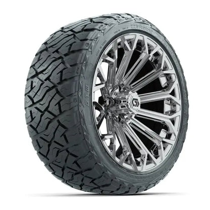 16" GTW Phantom Chrome Wheels with 225/40-R16 Maverick Radial AT Tires
