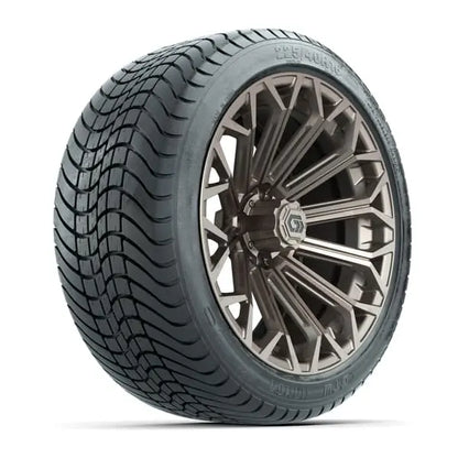 16" GTW Phantom Matte Bronze Wheels with 225/40-R16 Mamba Street Tires