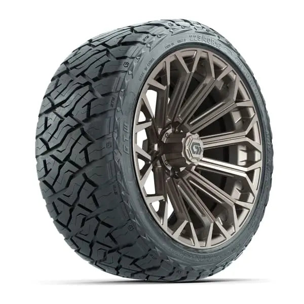16" GTW Phantom Matte Bronze Wheels with 225/40-R16 Maverick Radial AT Tires