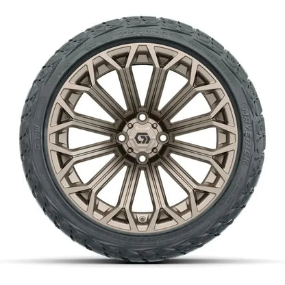 16" GTW Phantom Matte Bronze Wheels with 225/40-R16 Maverick Radial AT Tires