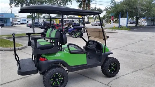 2017 Lime Green Club Car Precedent Golf Cart