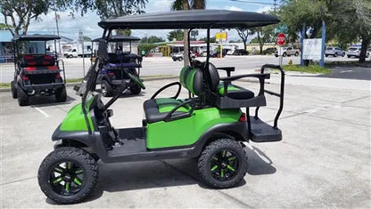 2017 Lime Green Club Car Precedent Golf Cart