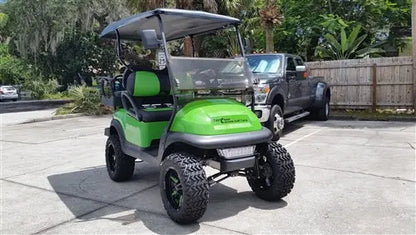 2017 Lime Green Club Car Precedent Golf Cart
