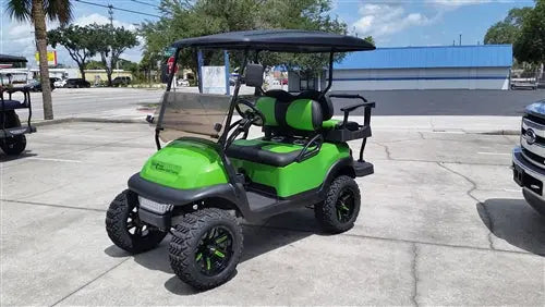 2017 Lime Green Club Car Precedent Golf Cart
