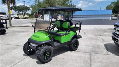 2017 Lime Green Club Car Precedent Golf Cart