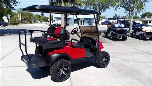 2018 Ruby Red Phoenix Club Car Precedent Golf Cart