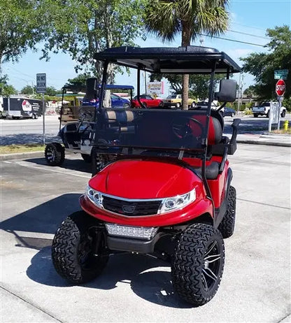 2018 Ruby Red Phoenix Club Car Precedent Golf Cart