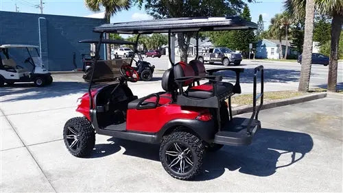 2018 Ruby Red Phoenix Club Car Precedent Golf Cart
