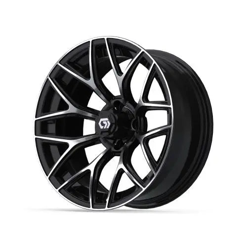 16″ GTW Monaco Black/Machined Wheel