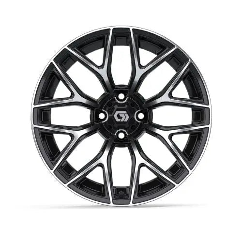 16″ GTW Monaco Black/Machined Wheel