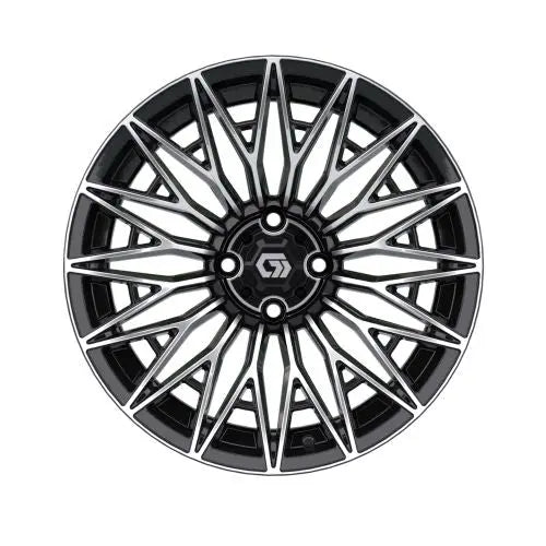 16″ GTW Blur Black/Machined Wheel