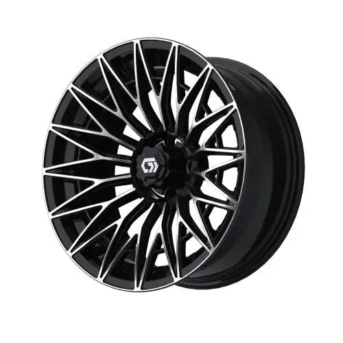 16″ GTW Blur Black/Machined Wheel