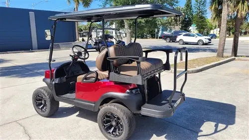 2020 Candy Apple Red Club Car Tempo Golf Cart ECCGC My Store