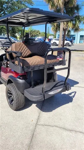 2020 Candy Apple Red Club Car Tempo Golf Cart ECCGC My Store