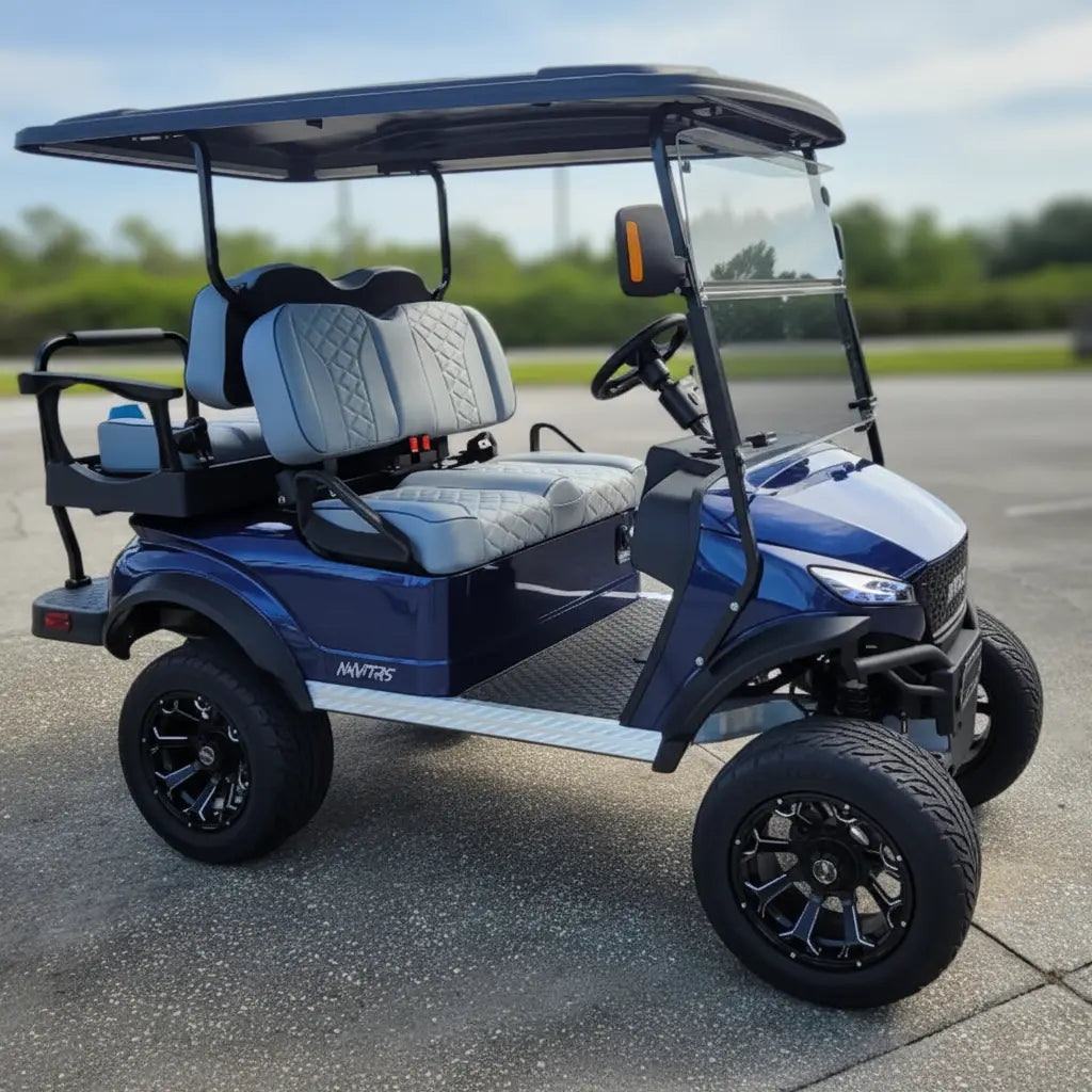 Navitas Lifted Aluminum Chassis Electric Golf Cart