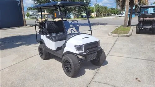 2021 Pearl White Alpha Club Car Golf Cart ECCGC My Store