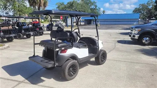 2021 Pearl White Alpha Club Car Golf Cart ECCGC My Store