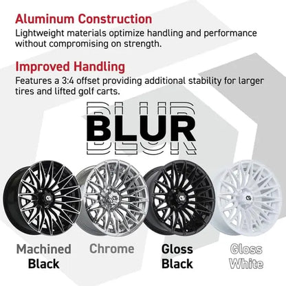 16″ GTW Blur Gloss Black Wheel