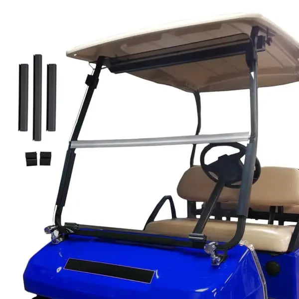 Club Car DS 1/4" Fold Down Windshield