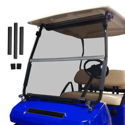Club Car DS 1/4" Fold Down Windshield