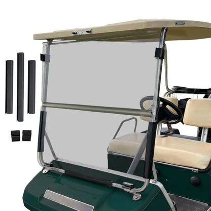 Club Car DS 1/4" Fold Down Windshield