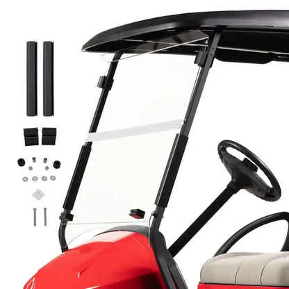 Club Car Precedent/Tempo/Onward 1/4" Fold Down Windshield