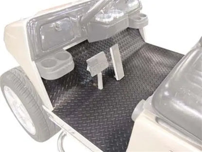 Club Car DS Diamond Design Rubber Floor Mat Custom