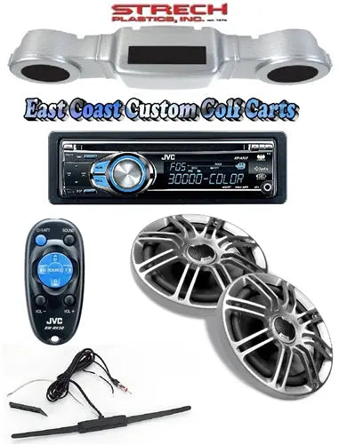 Club Precedent Turned Titanium Overhead Radio Console Strech