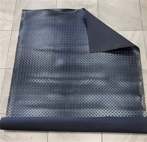 Diamond Design Rubber Floor Mat Material Custom