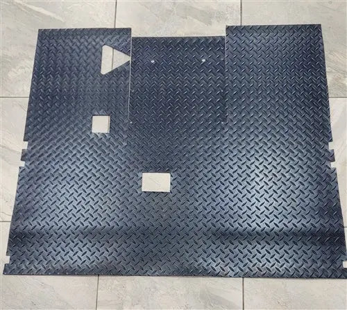 Diamond Design Rubber Floor Mat Material Custom