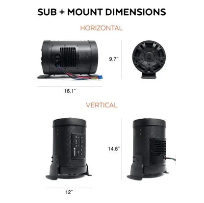 SoundExtreme ES08 Subwoofer Dual 8" SoundExtreme