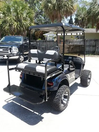 EZGO TXT Gas Blue Marble Textured Custom Paint Golf Cart ECCGC My Store
