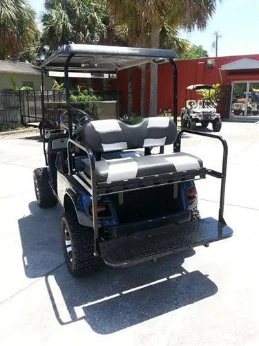 EZGO TXT Gas Blue Marble Textured Custom Paint Golf Cart ECCGC My Store