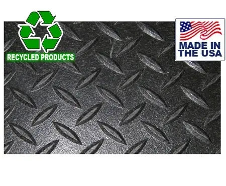 EZGO 88-93 Marathon Diamond Design Rubber Floor Mat Custom