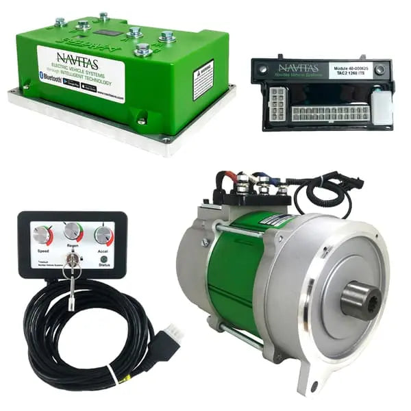 Navitas EZGO 48V S4/L6/Shuttle 600A 5KW DC to AC Conversion Kit w/1268 Controller Navitas