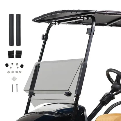 EZGO TXT 1/4" Fold Down Windshield