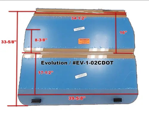 Evolution DOT Approved Fold Down Windshield Strech
