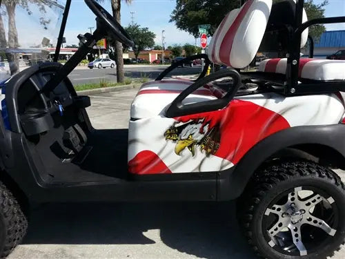 Club Precedent Electric Custom American Eagle Golf Cart ECCGC My Store