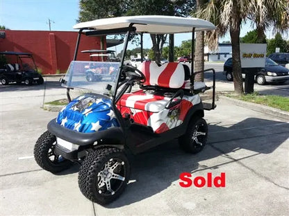 Club Precedent Electric Custom American Eagle Golf Cart ECCGC My Store