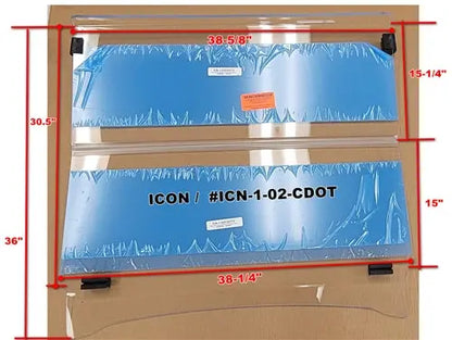 Icon / Advanced EV DOT Approved Fold Down Windshield Strech