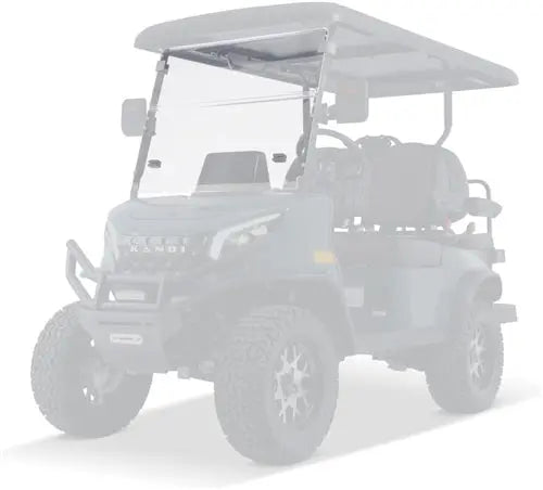 Kandi Pro 4 and Pro 6 DOT Approved Fold Down Windshield Strech