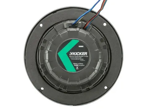 Kicker LED 6.5 Inch Marine Speakers Kicker-SPKR-BKM-LED-C/SW