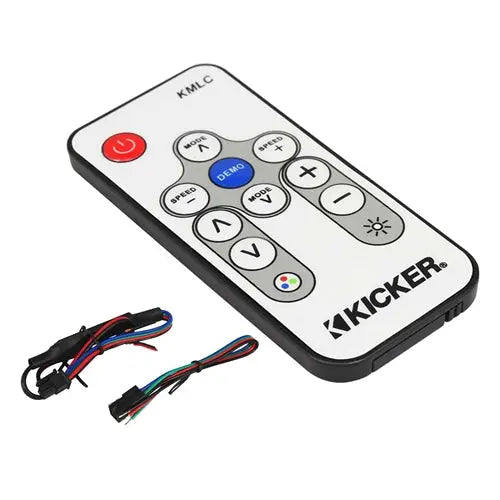Kicker LED 6.5 Inch Marine Speakers Kicker-SPKR-BKM-LED-C/SW
