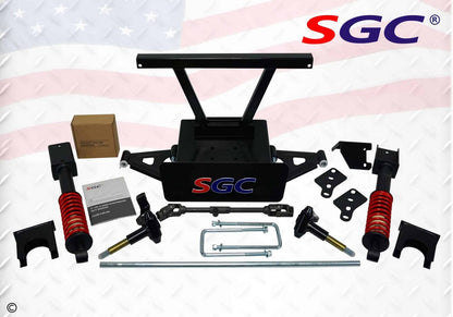 SGC 6″ Heavy Duty Built-In Coil-Over Shocks A-Arm Lift Kit for Club Car DS 1982-2003