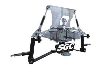 SGC 4″ Spindle Block Lift Kit for Club Car Precedent 2004-up assembled