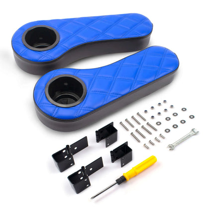 Foldable Flip Clamp On Armrest with Cup Holders Miscellaneous
