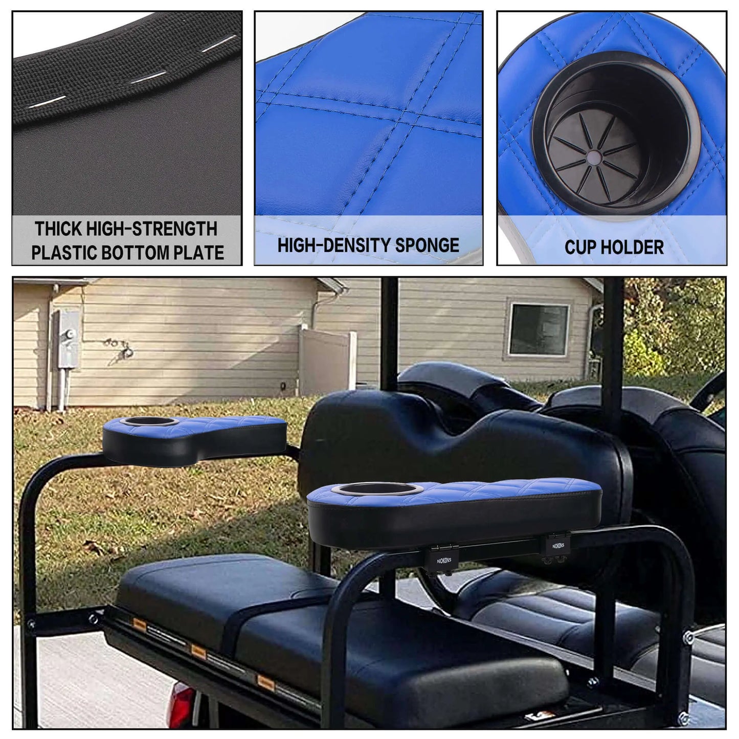 Foldable Flip Clamp On Armrest with Cup Holders Miscellaneous
